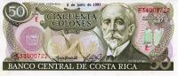 Gallery image for Costa Rica p257a: 50 Colones from 1991
